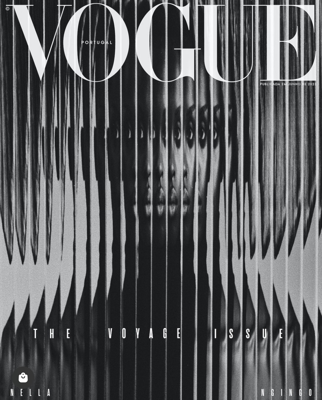 Kate Moss by Inez & Vinoodh for the cover of Vogue Nippon, February 2008